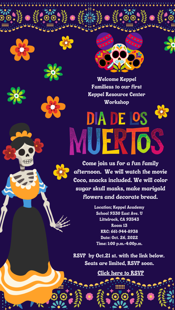 Day of the Dead Workshop Flyer 