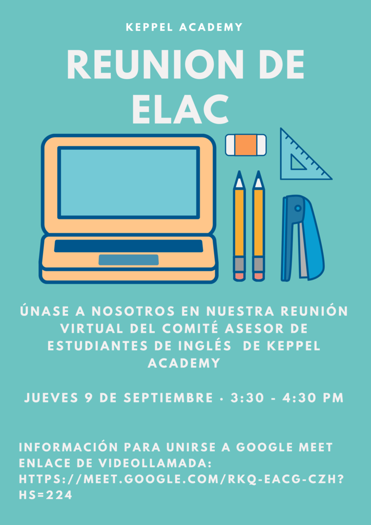 ELAC spanish flyer