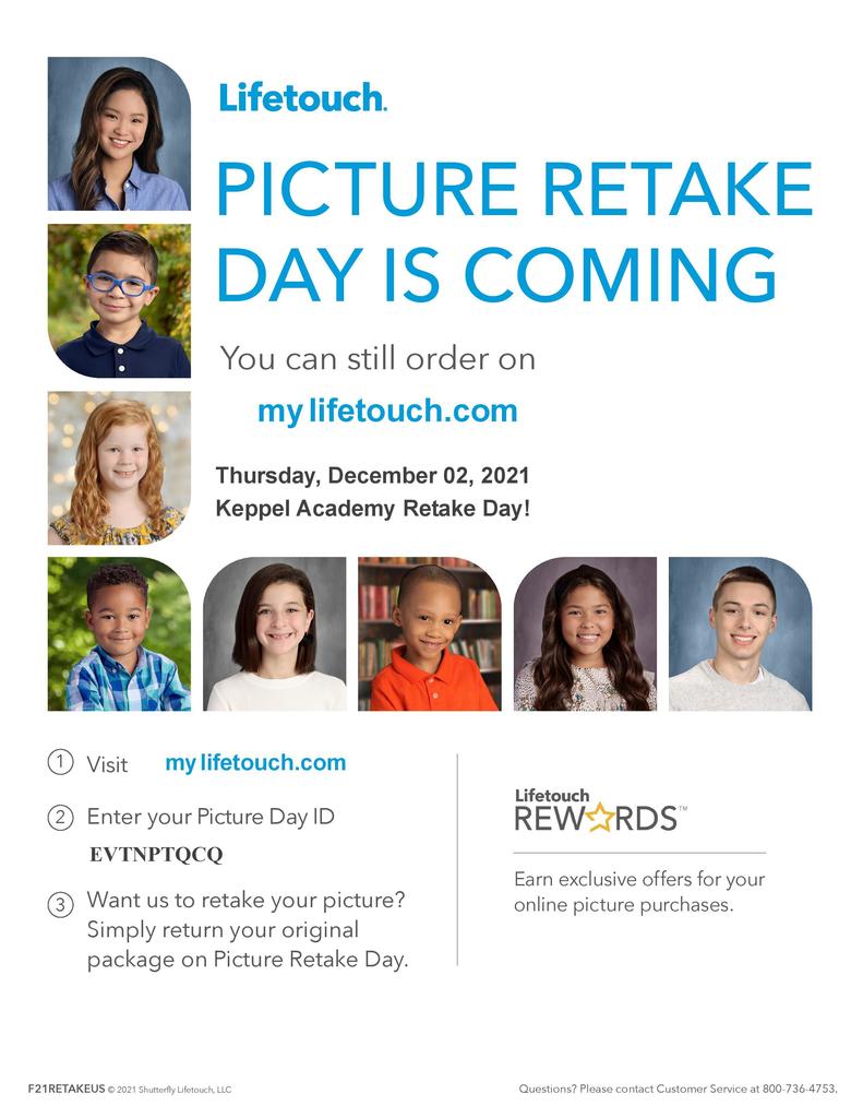 Picture Day Retake Flyer