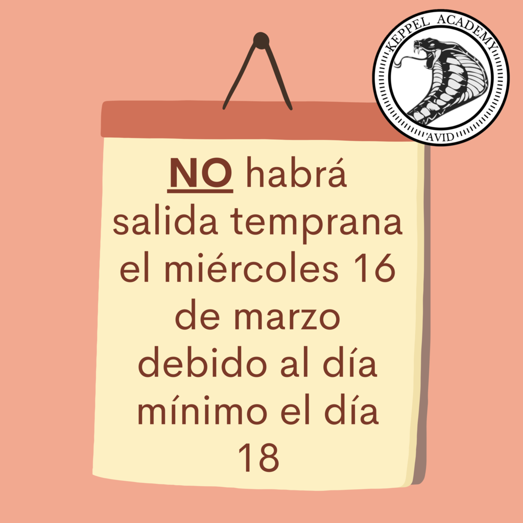 minimum day notice in spanish
