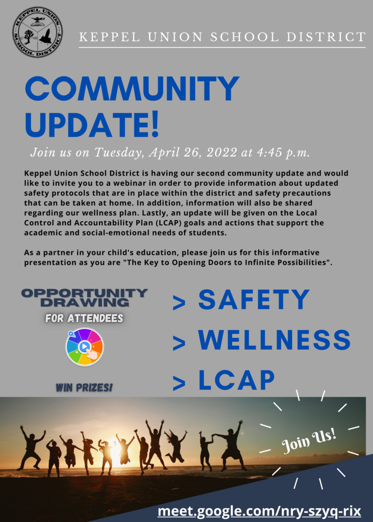 Community Update Flier English