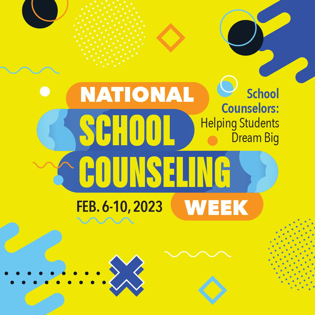 National School Counseling Week flyer
