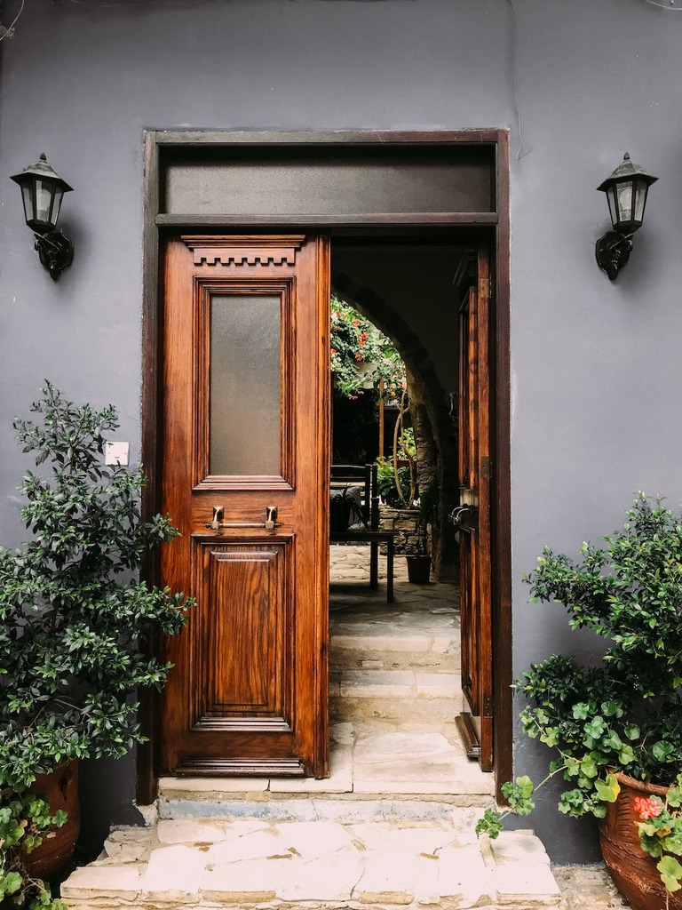Open door